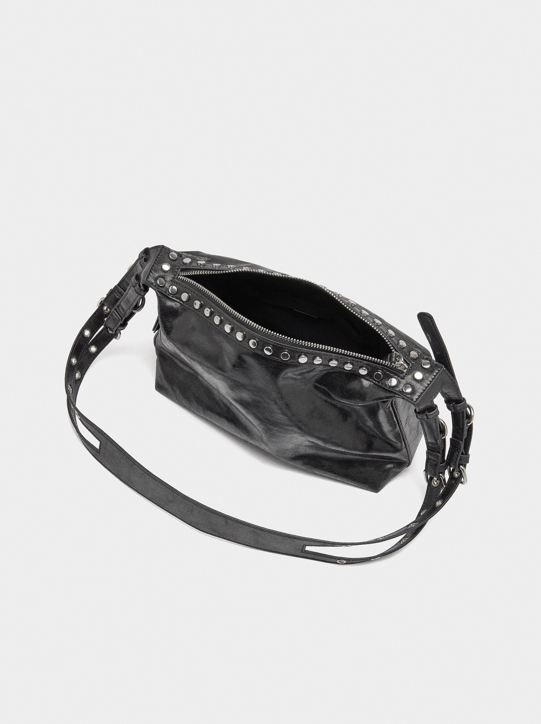 Shoulder bag with studs image number 3.0