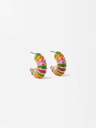 Multicolored Earrings, Multicolor, hi-res