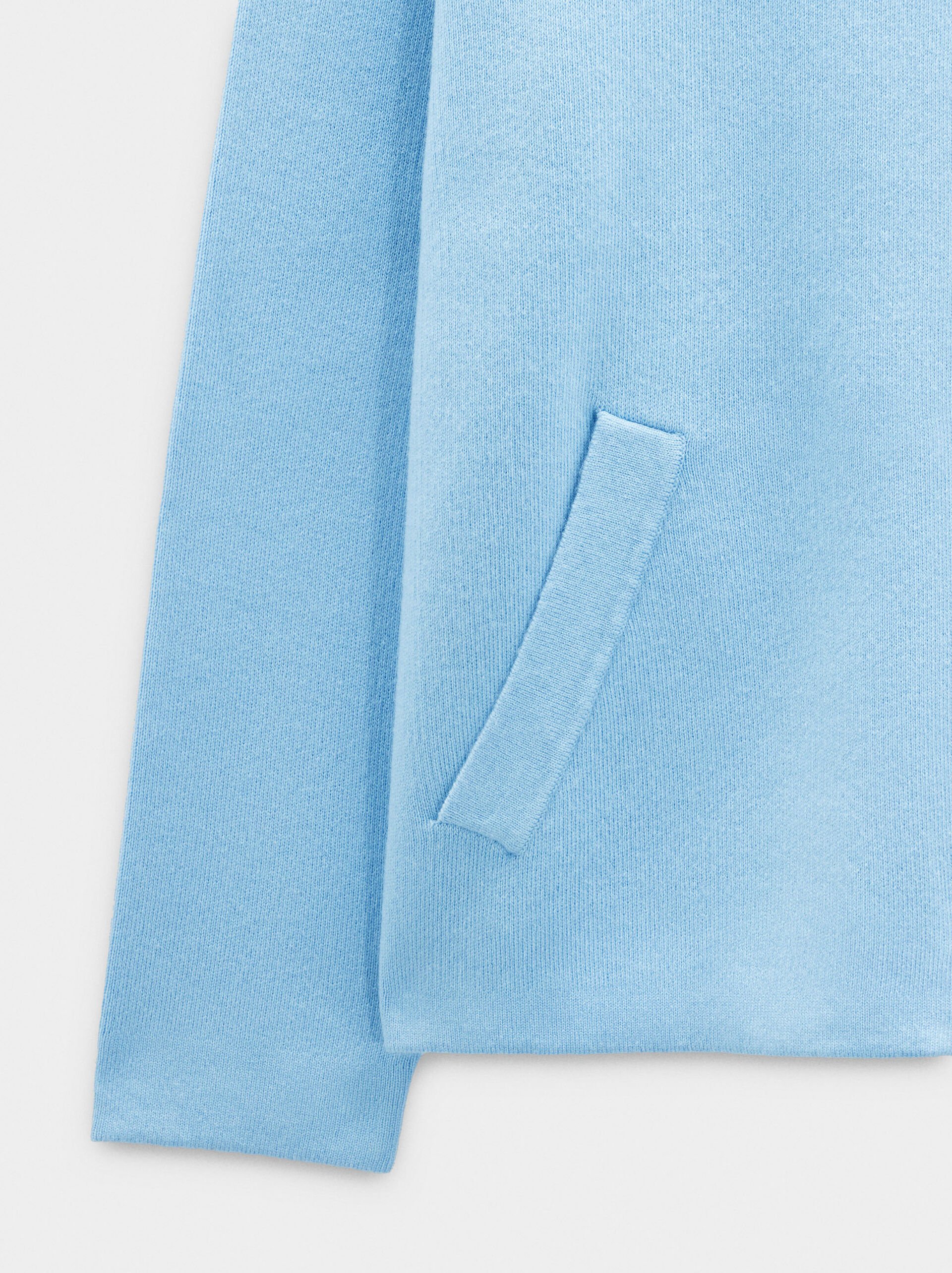 Zipped knit cardigan image number 6.0