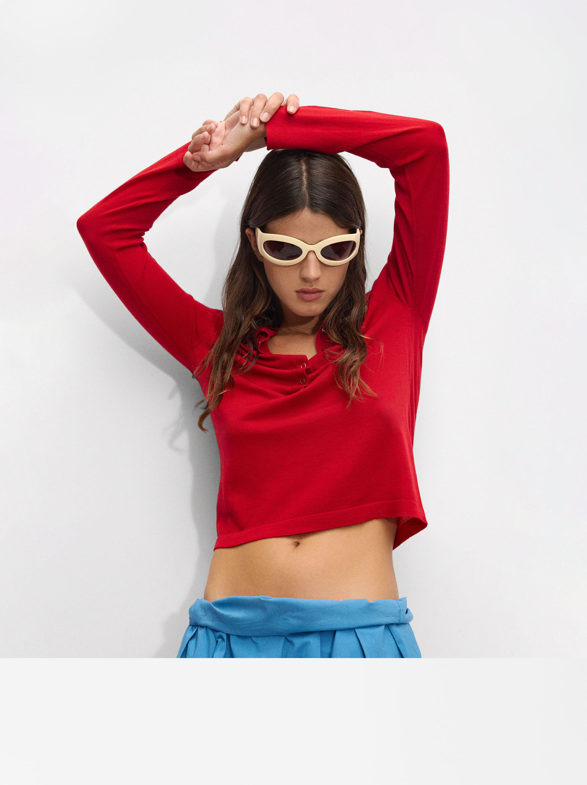 100% wool sweater image number 8.0