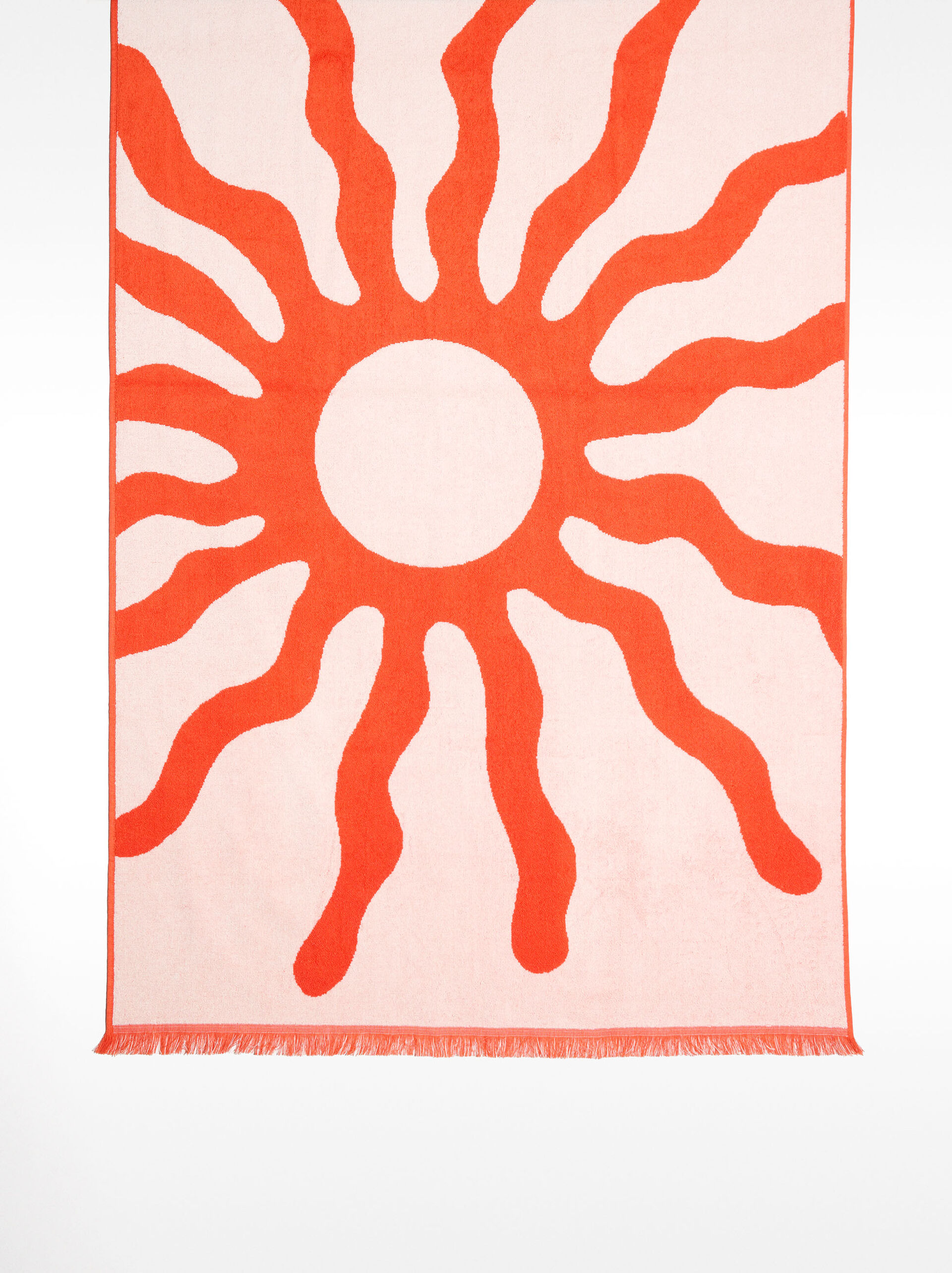 Printed beach towel 100% cotton image number 0.0