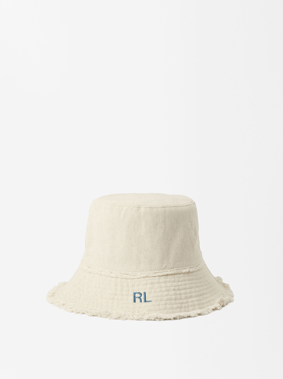 Personalized Bucket Hat, White, hi-res