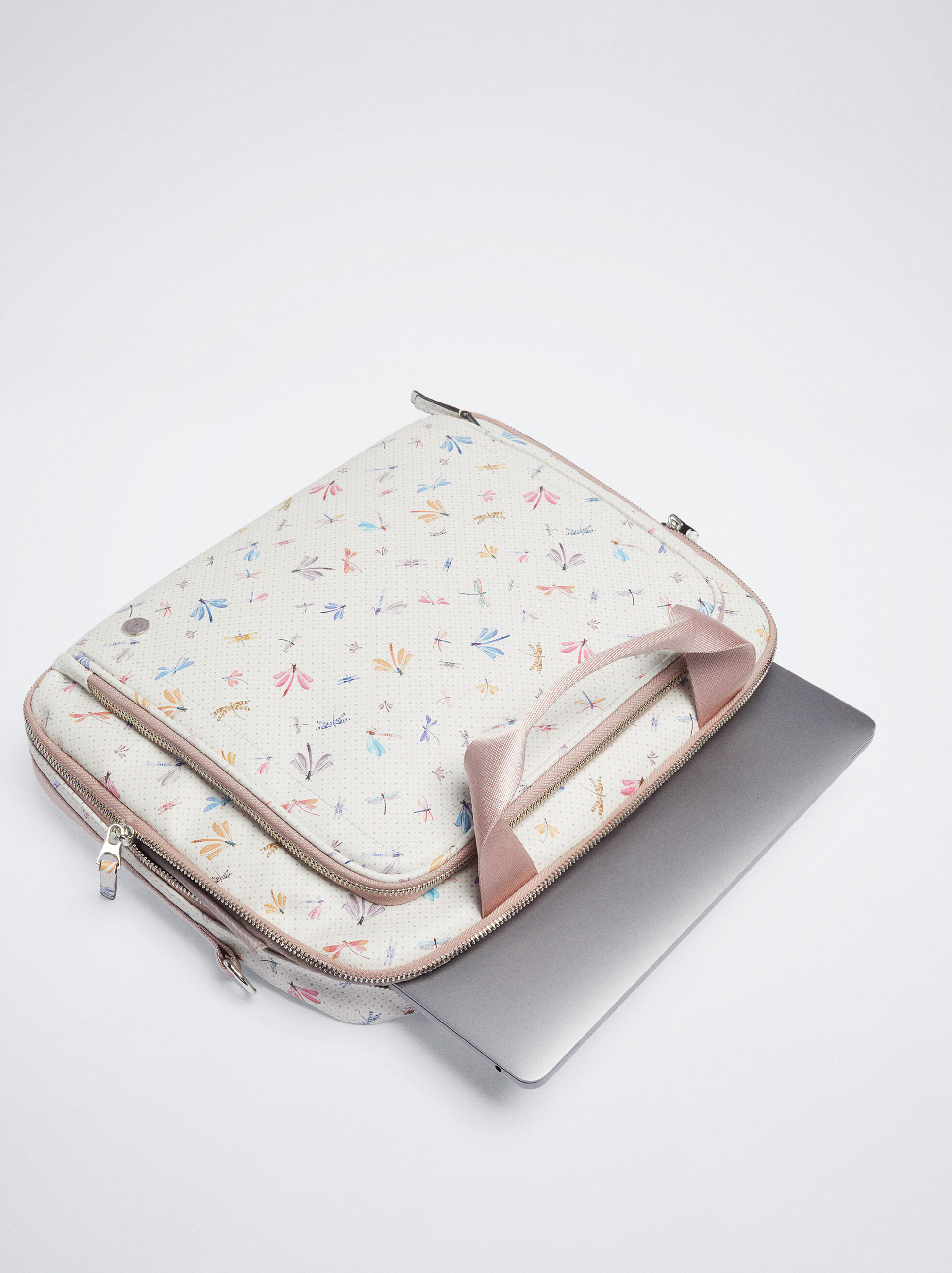 condado ballena azul rival Maletín Estampado Para Ordenador Portátil De 13" - Rosa - Mujer - Maletines  - parfois.com