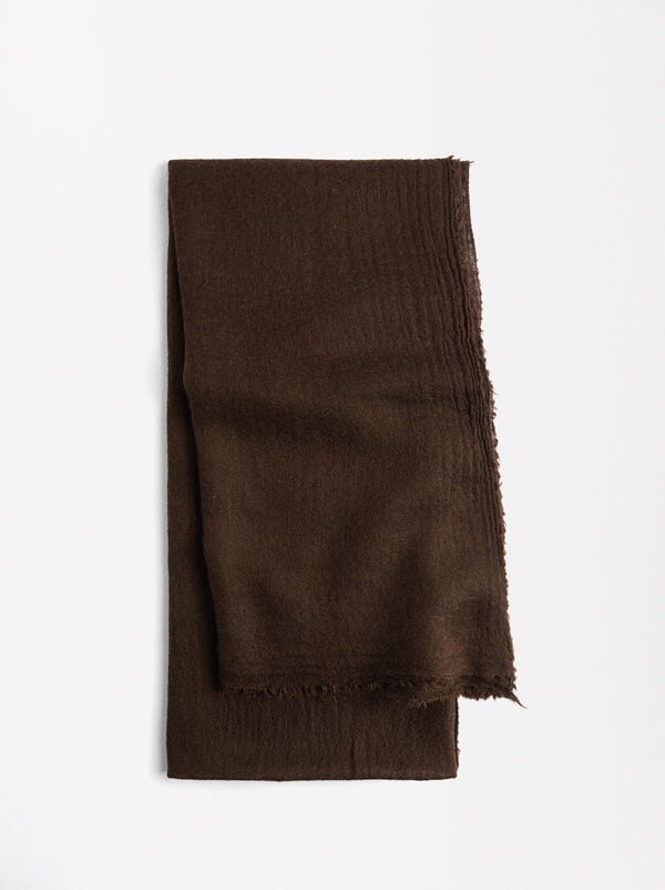 Wool blended pashmina