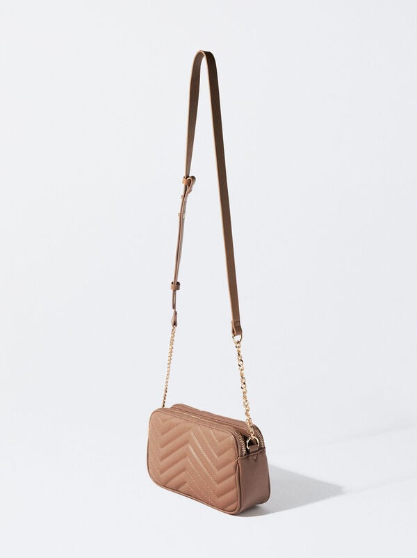 Quilted crossbody bag