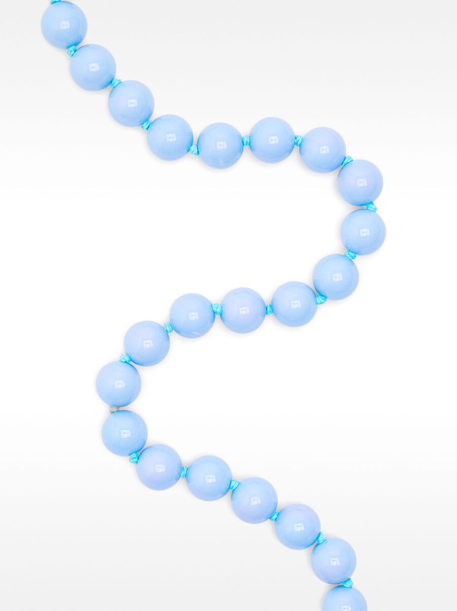 Collana di perle monocolore