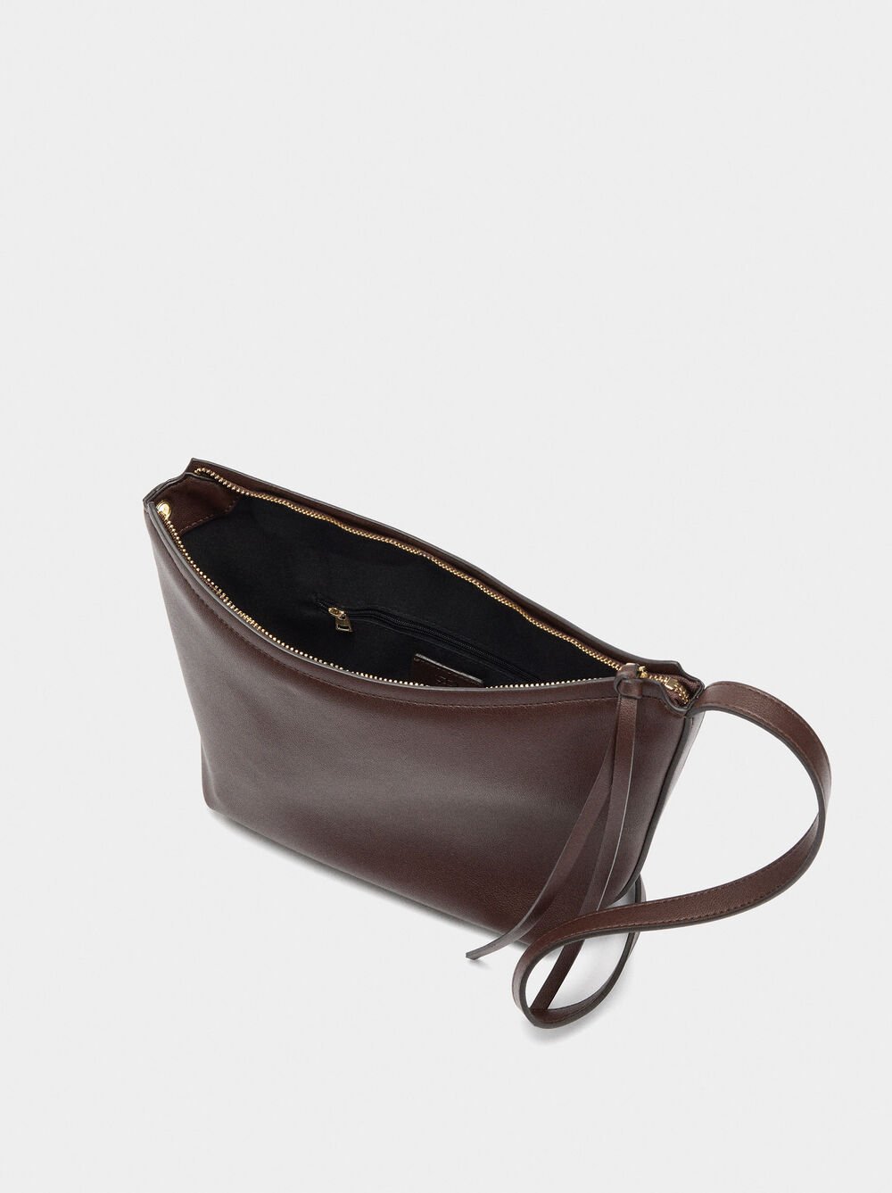Plain crossbody bag