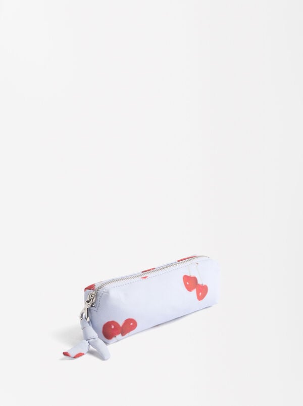 Printed nylon pencil case