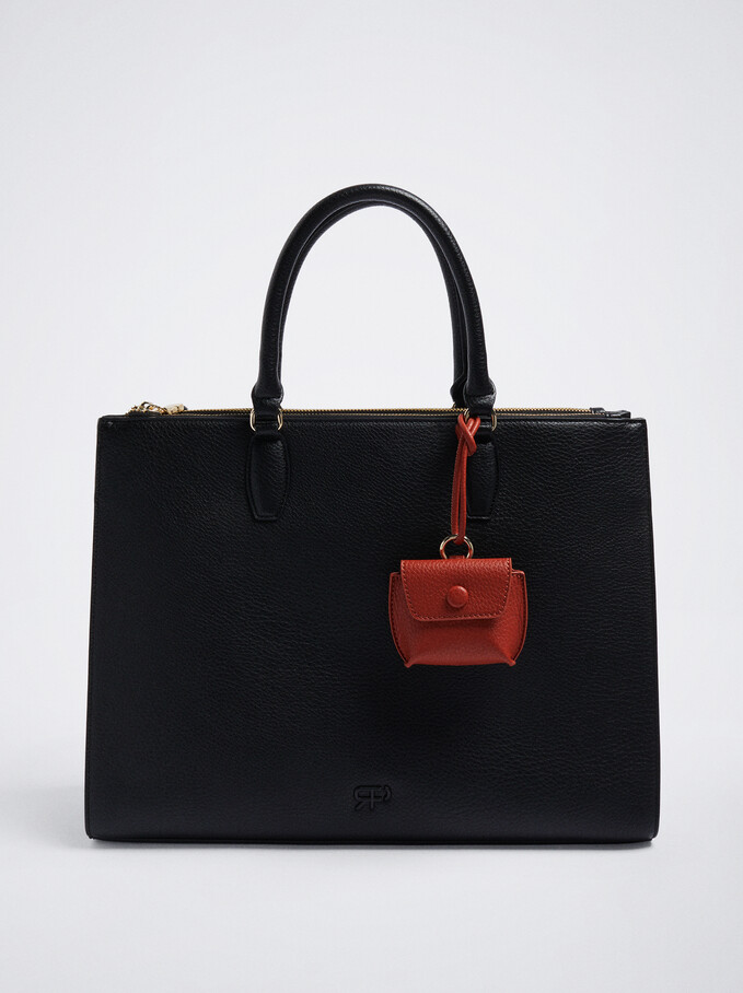 Sac Pour Ordinateur Portable De 13", Noir, hi-res