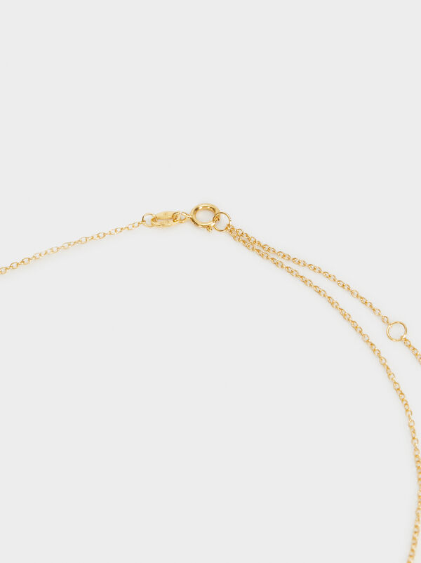 925 silver necklace with zirconia