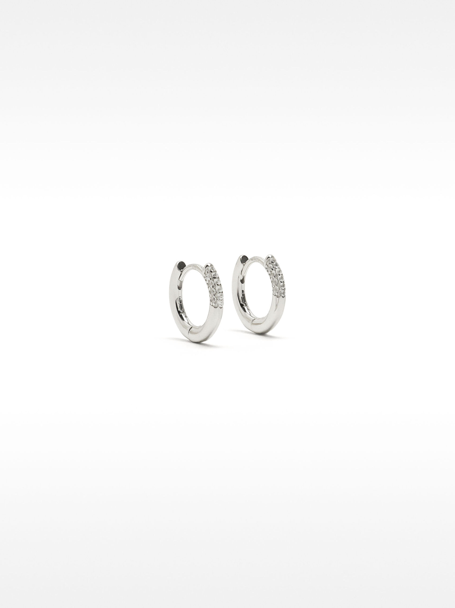 Cercei con zirconi – argento sterling 925 image number 0.0