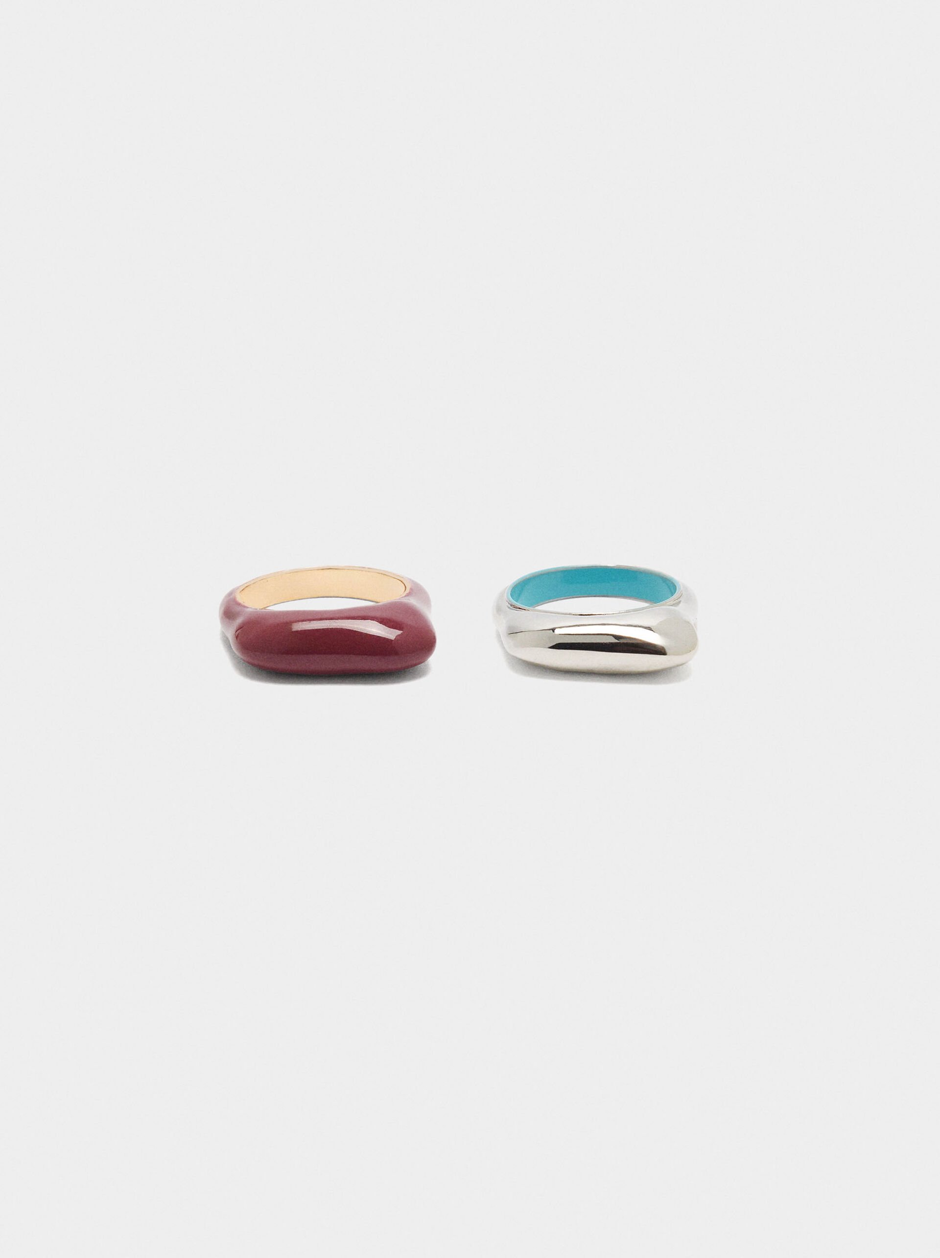 Set of rings with squares image number 1.0