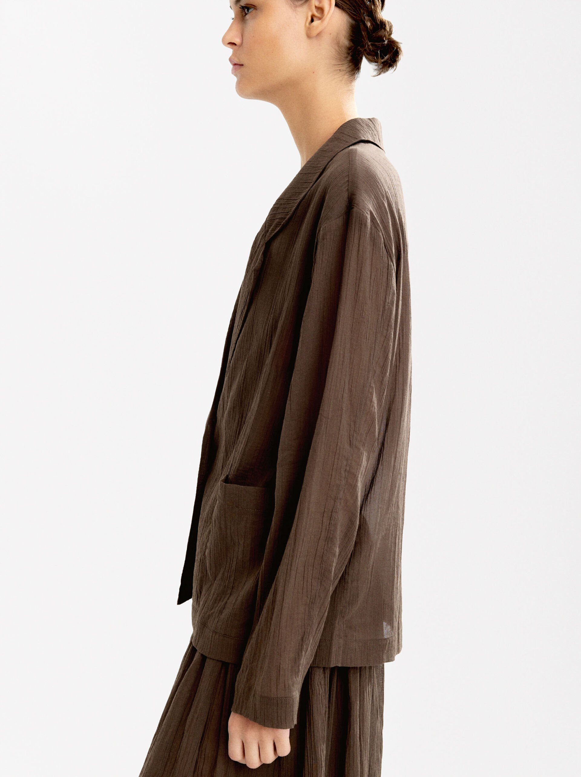 Blazer leggero in cotone image number 2.0