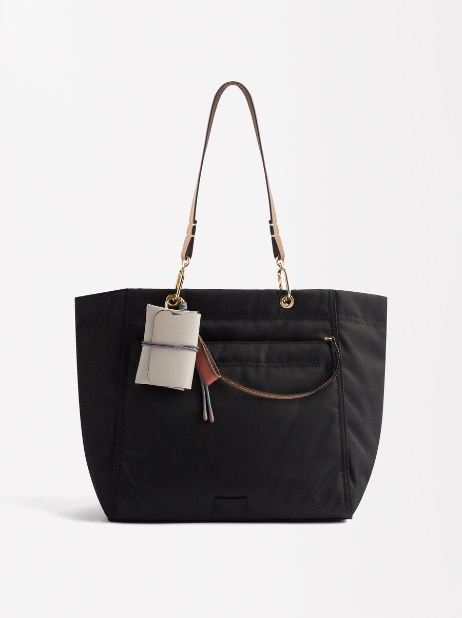 Nylon tote bag 