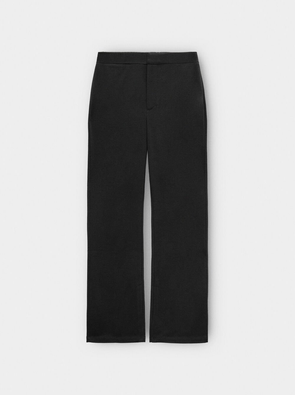 Pantalons flare lisos