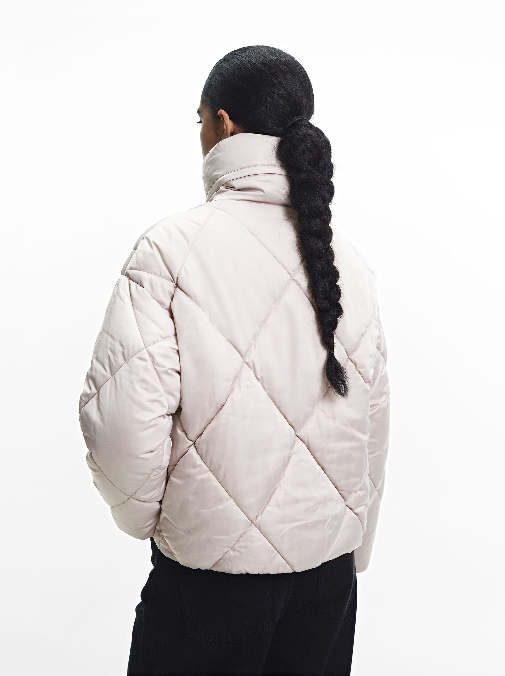 Padded Jacket With High Neck image number 5.0
