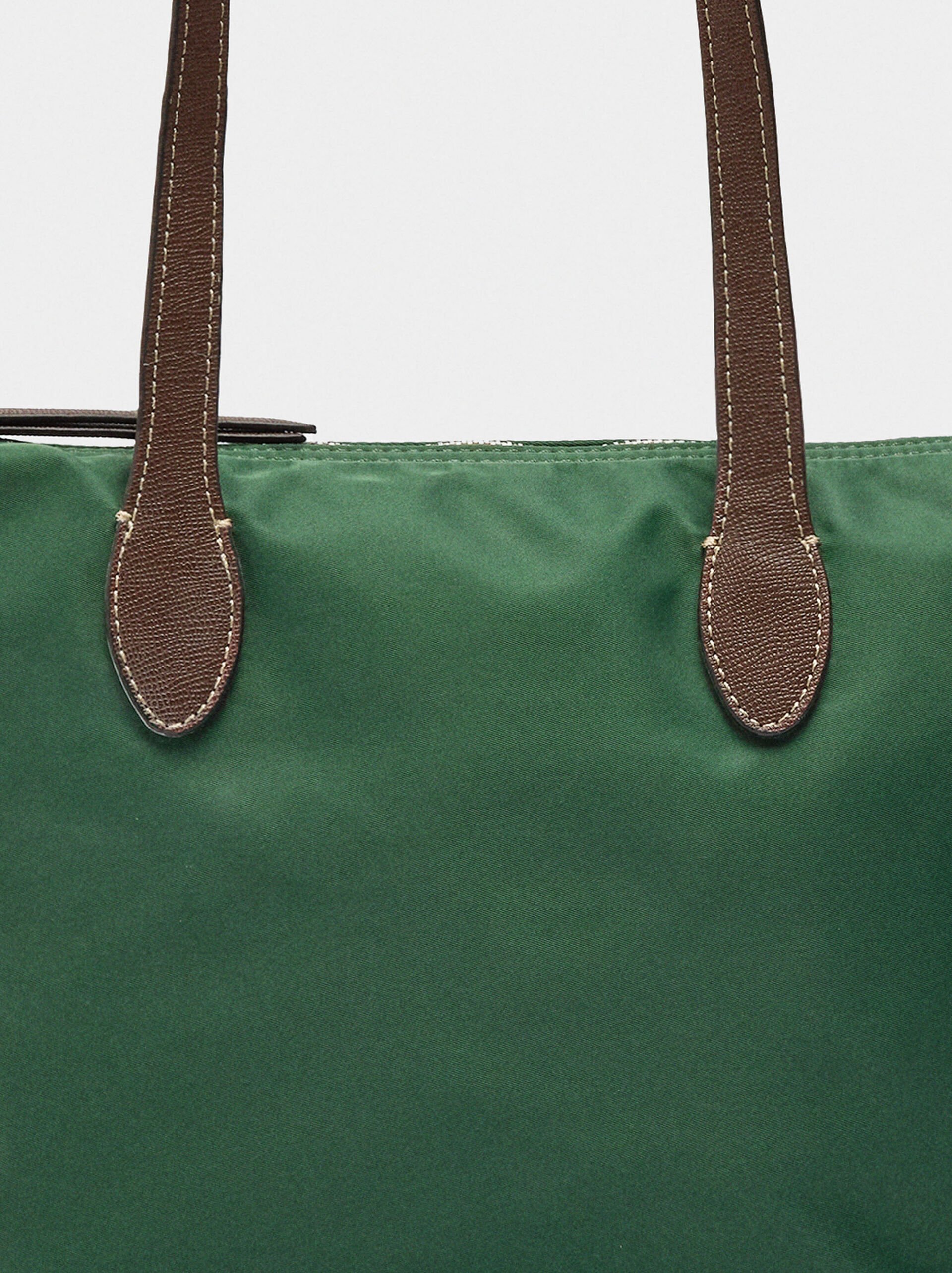 Nylon shopper bag M image number 5.0