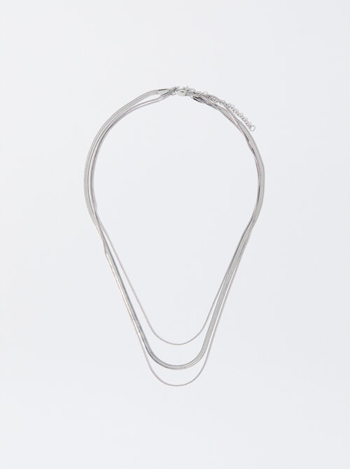 Steel Necklace Set