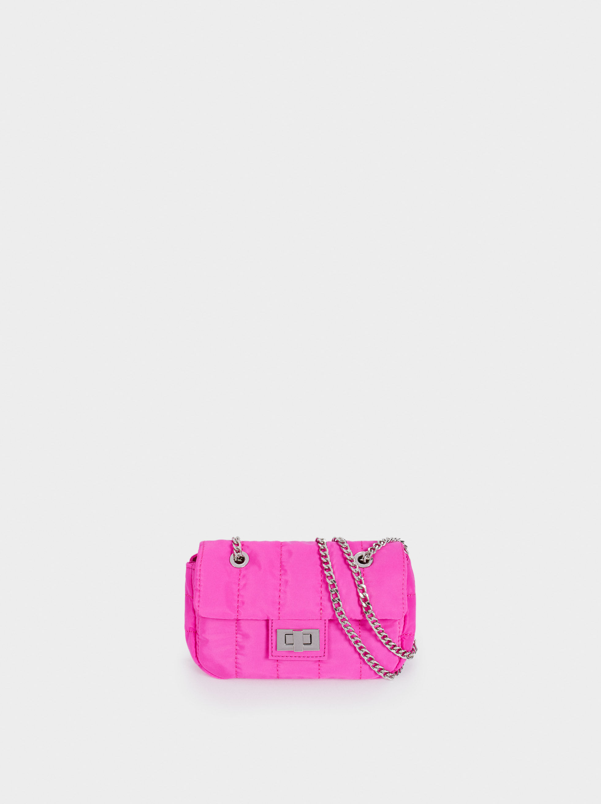 quilted nylon crossbody bag