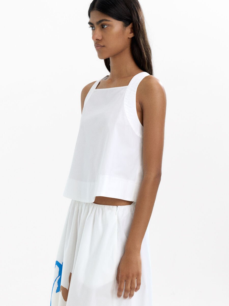 Cotton strap top