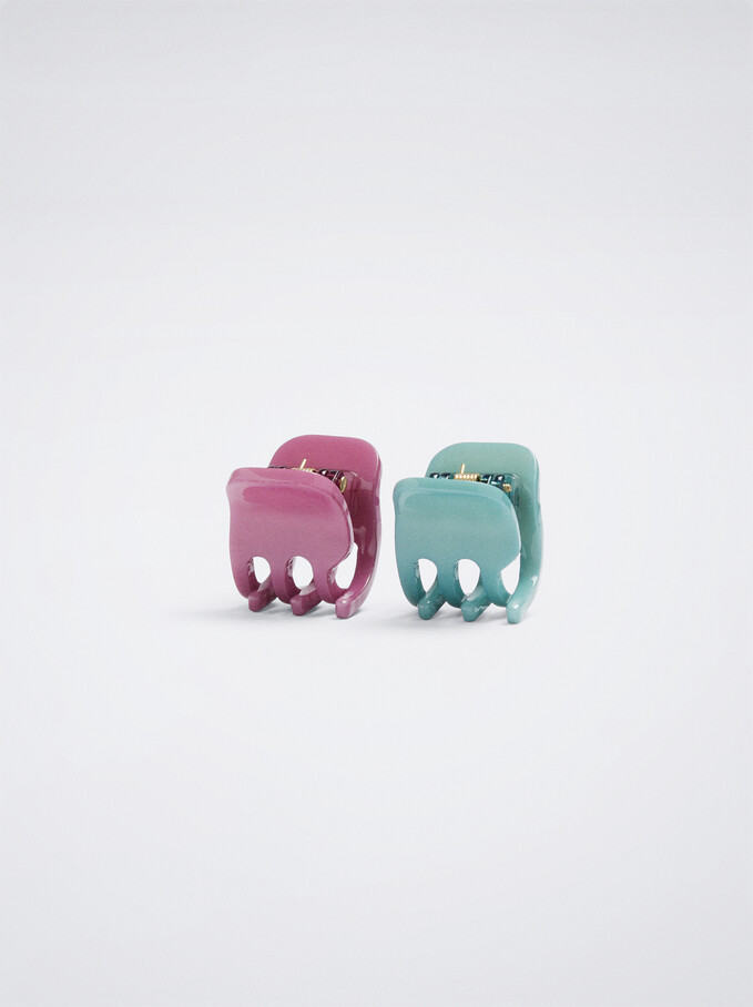 Set Of Hair Claws, Multicolor, hi-res