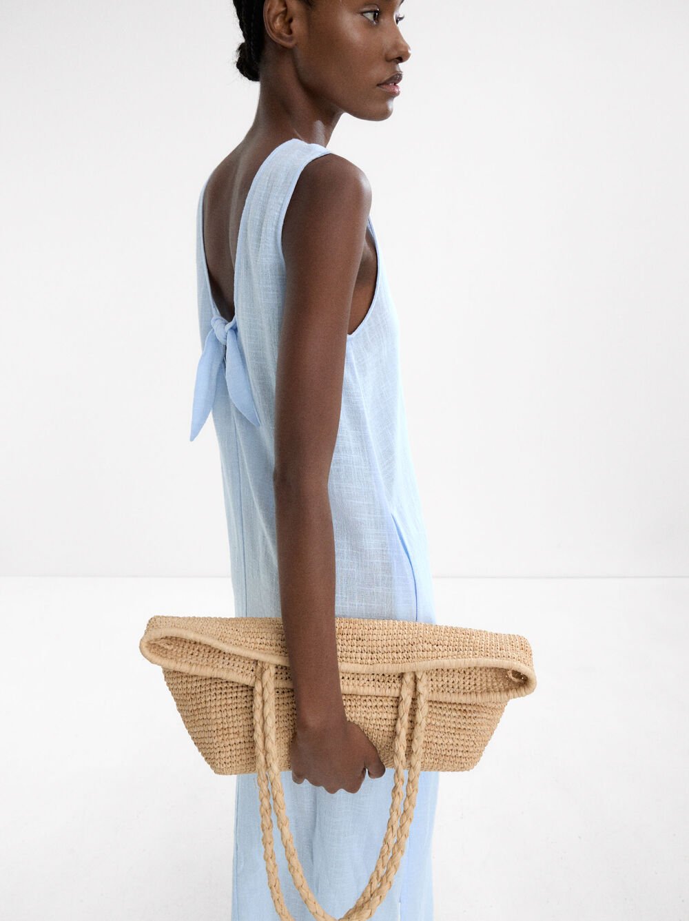 Robe midi 100% coton