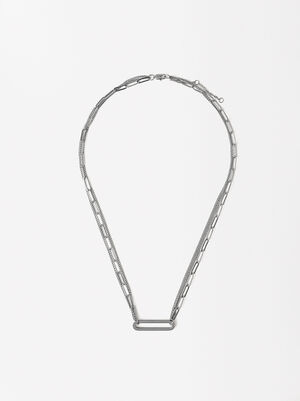 Stainless Steel Link Necklace 