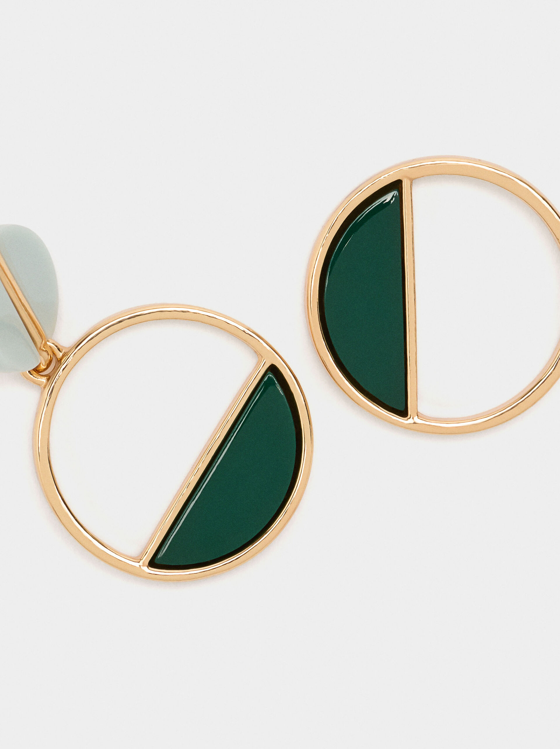 Lange runde Ohrringe image number 1.0