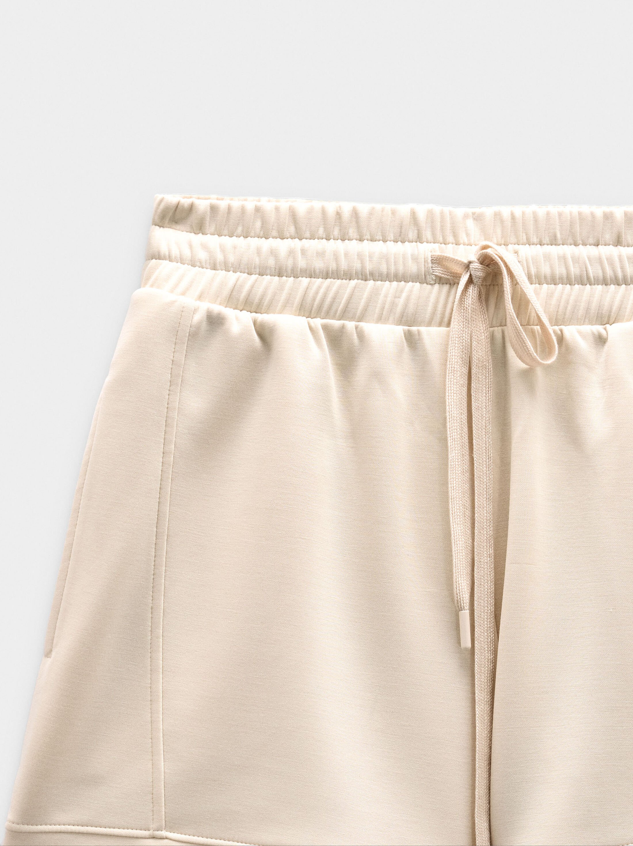 Shorts with elastic waist and soft touch image number 6.0