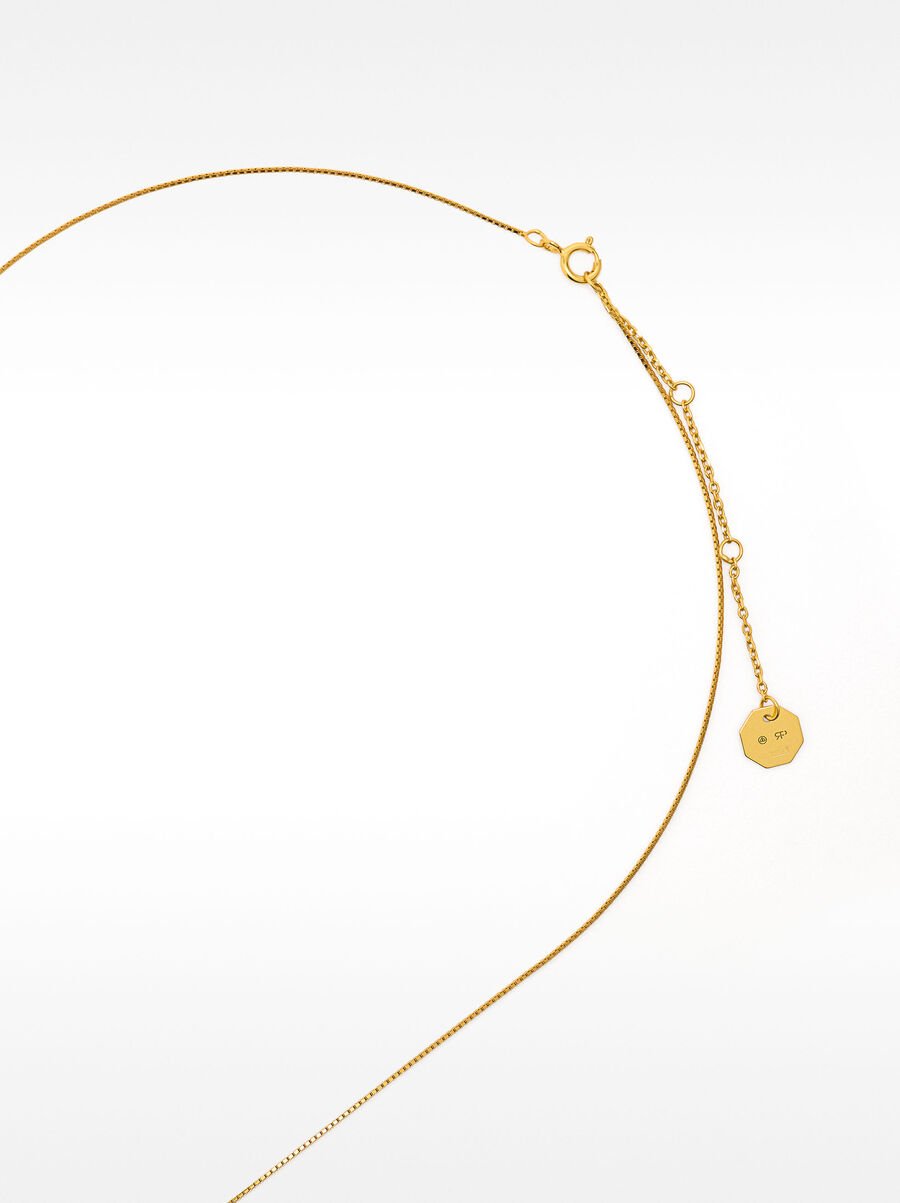 Colar curto charm menina - prata de lei 925