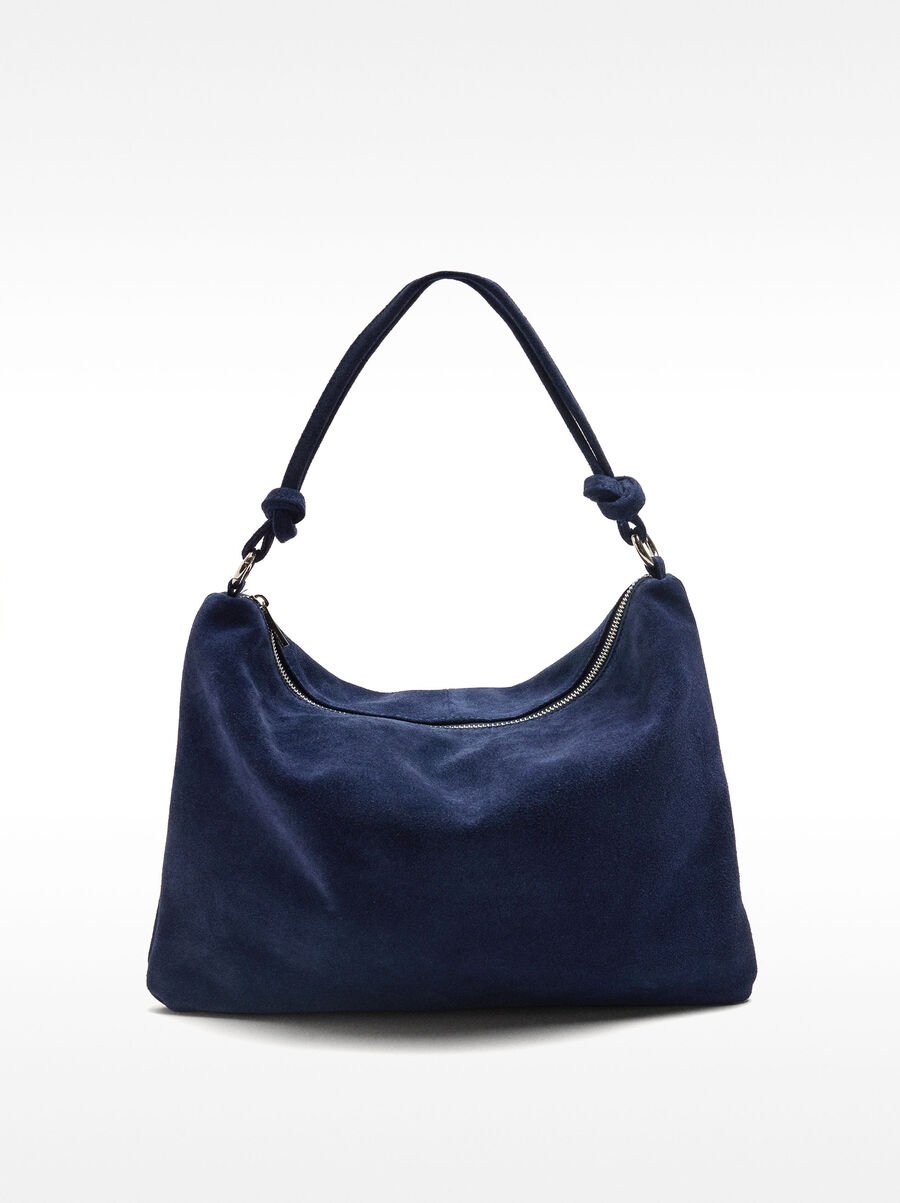 Leather shoulder bag