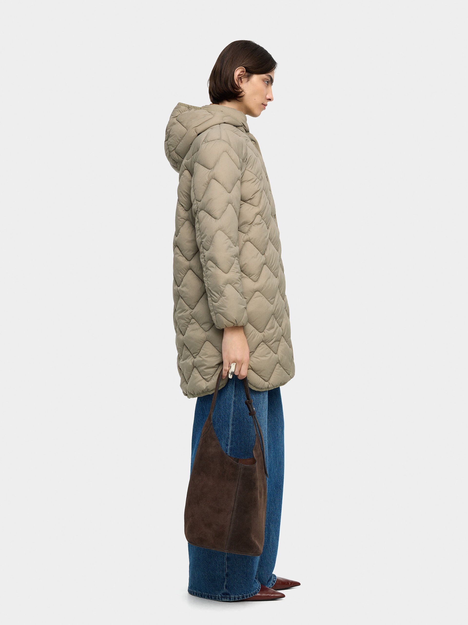 Manteau long matelassé image number 1.0