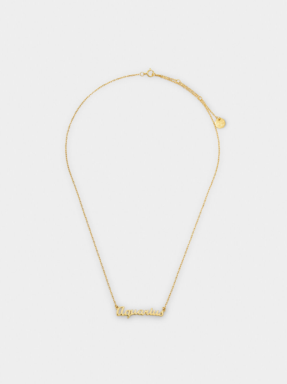 Necklace with zodiac sign TAURUS - 925 sterling silver