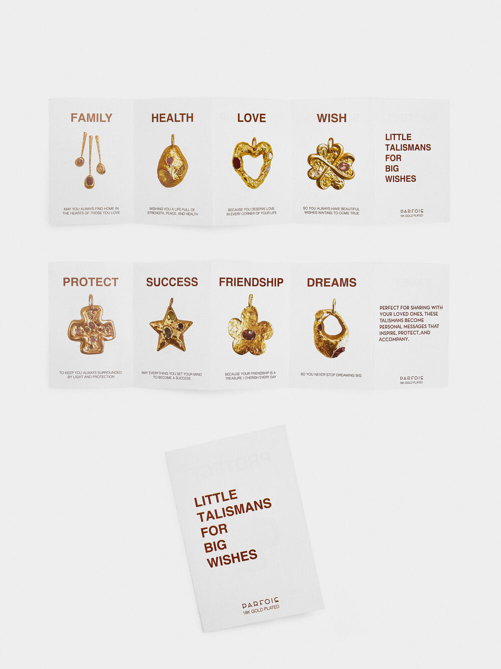 Necklace pendant cross with stones - 18k gold swim