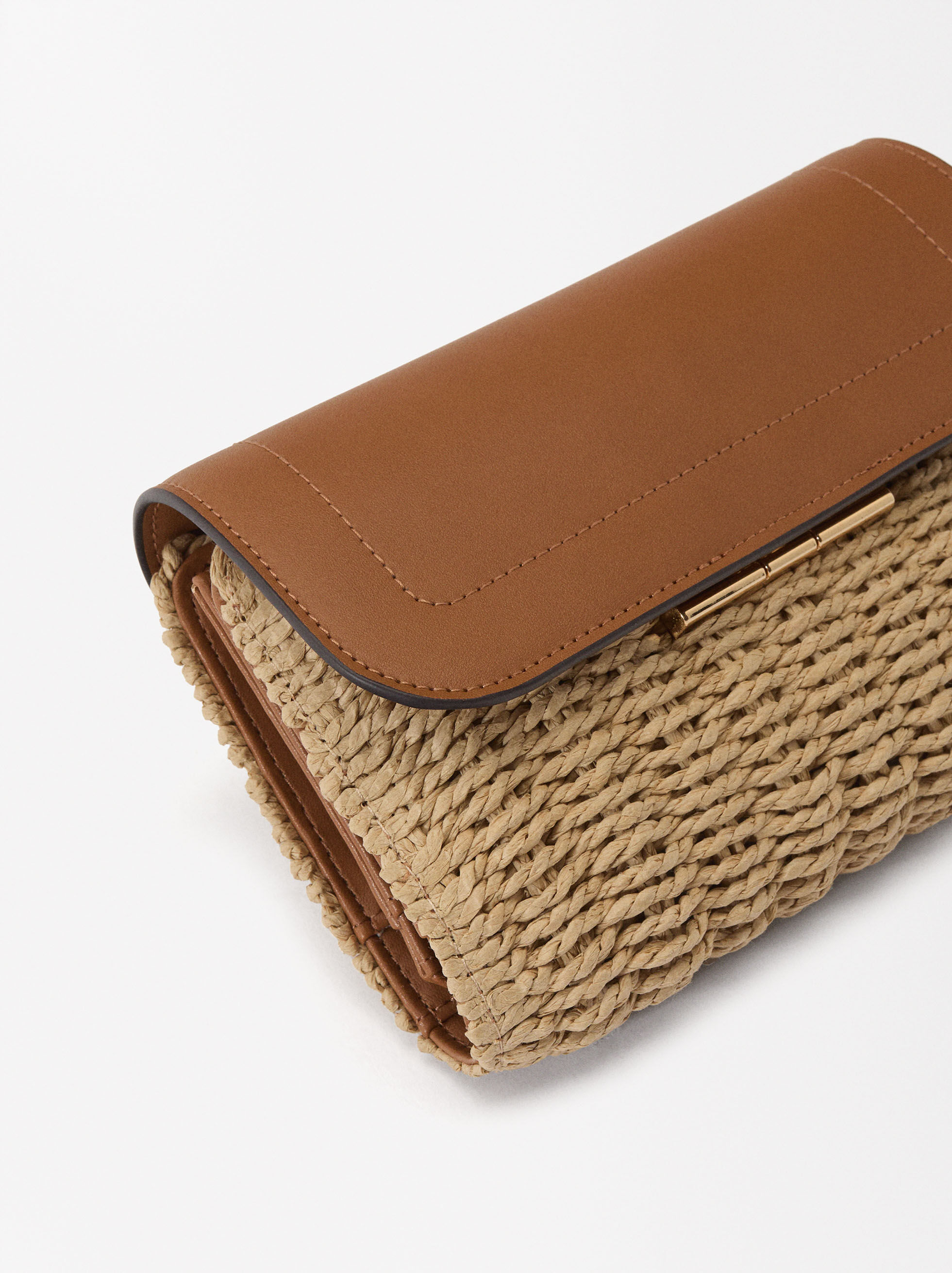 Cartera Efecto Rafia