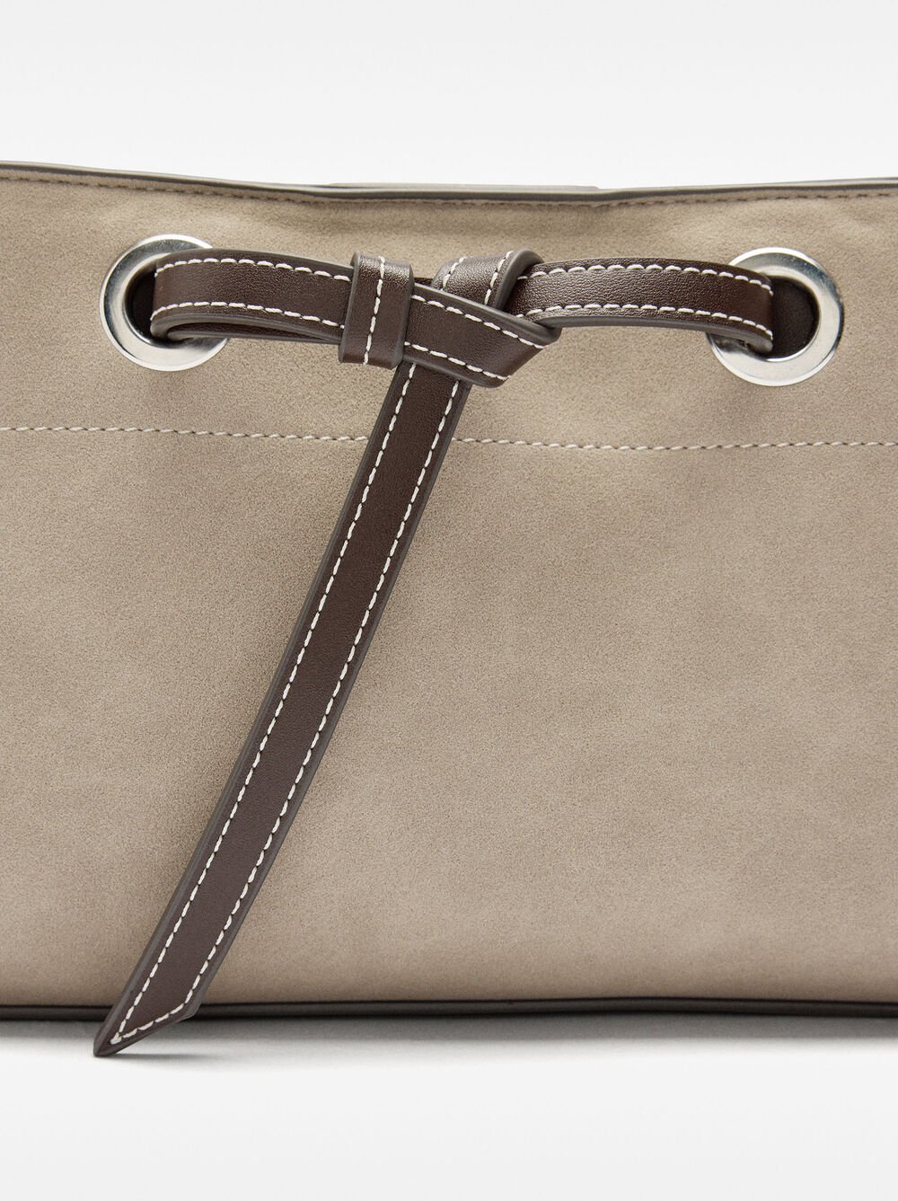Bolso bandolera efecto piel