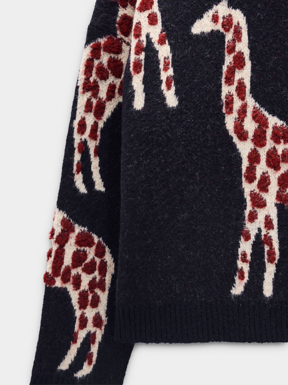 Pull en maille jacquard