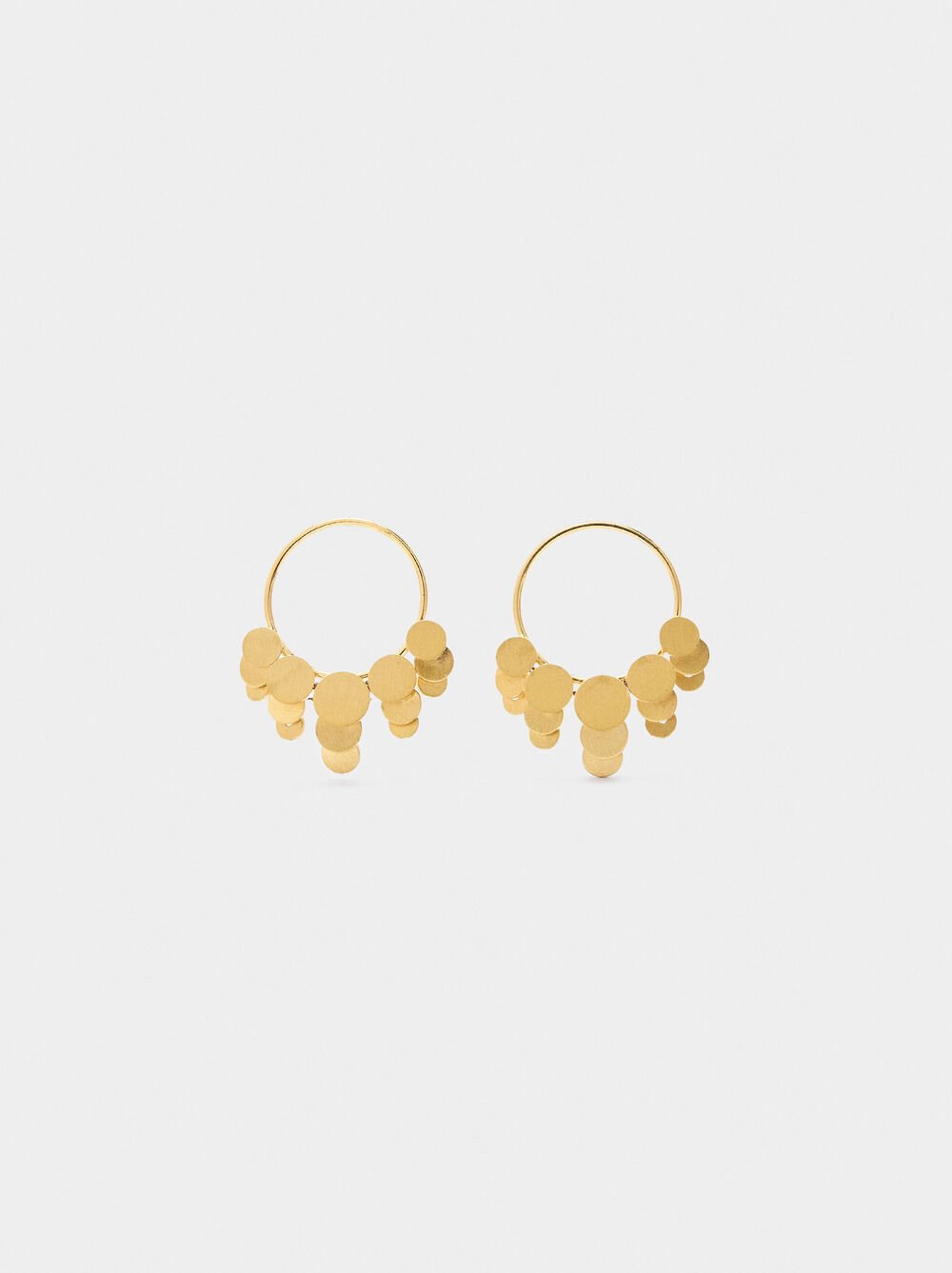 Degradé hoop earrings