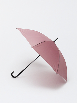 Großer Regenschirm, Rosa, hi-res