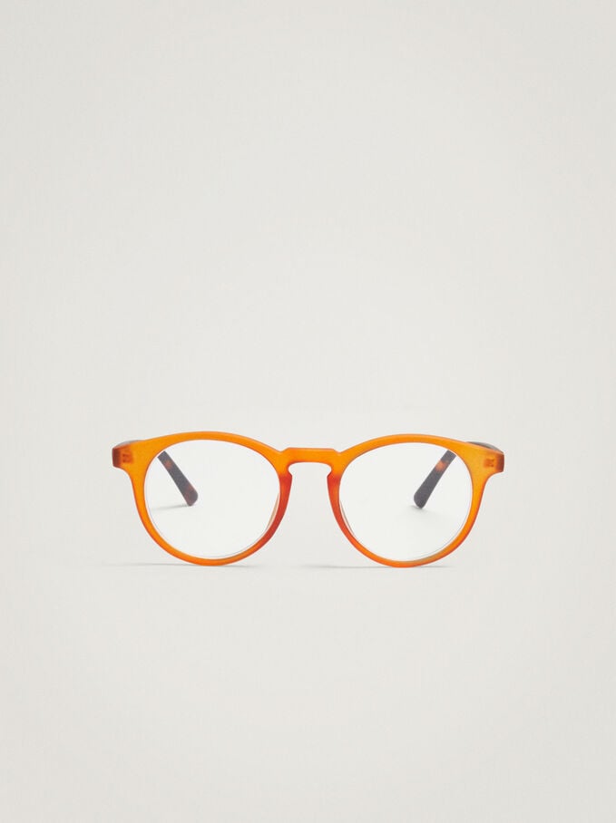 Gafas De Lectura Graduadas, Naranja, hi-res