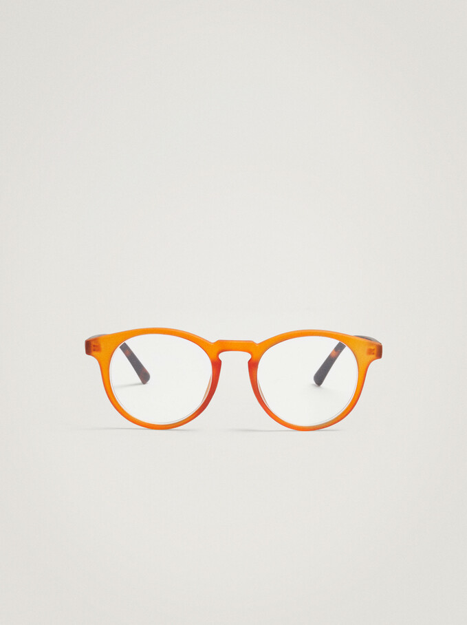 Gafas De Lectura Graduadas, Naranja, hi-res