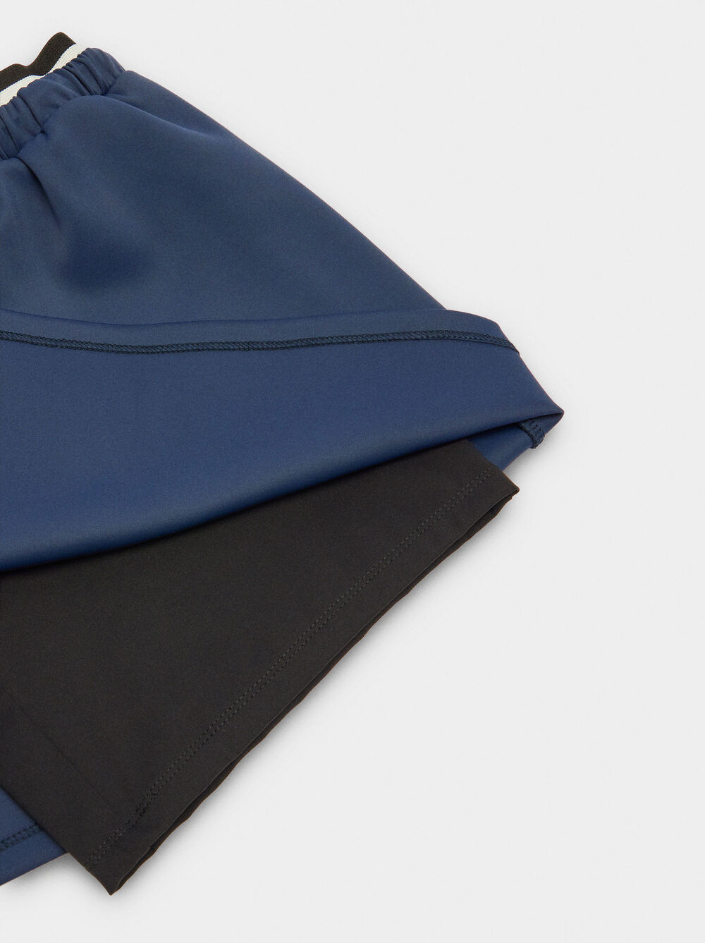 Padel skirt-shorts with adjustable drawstring