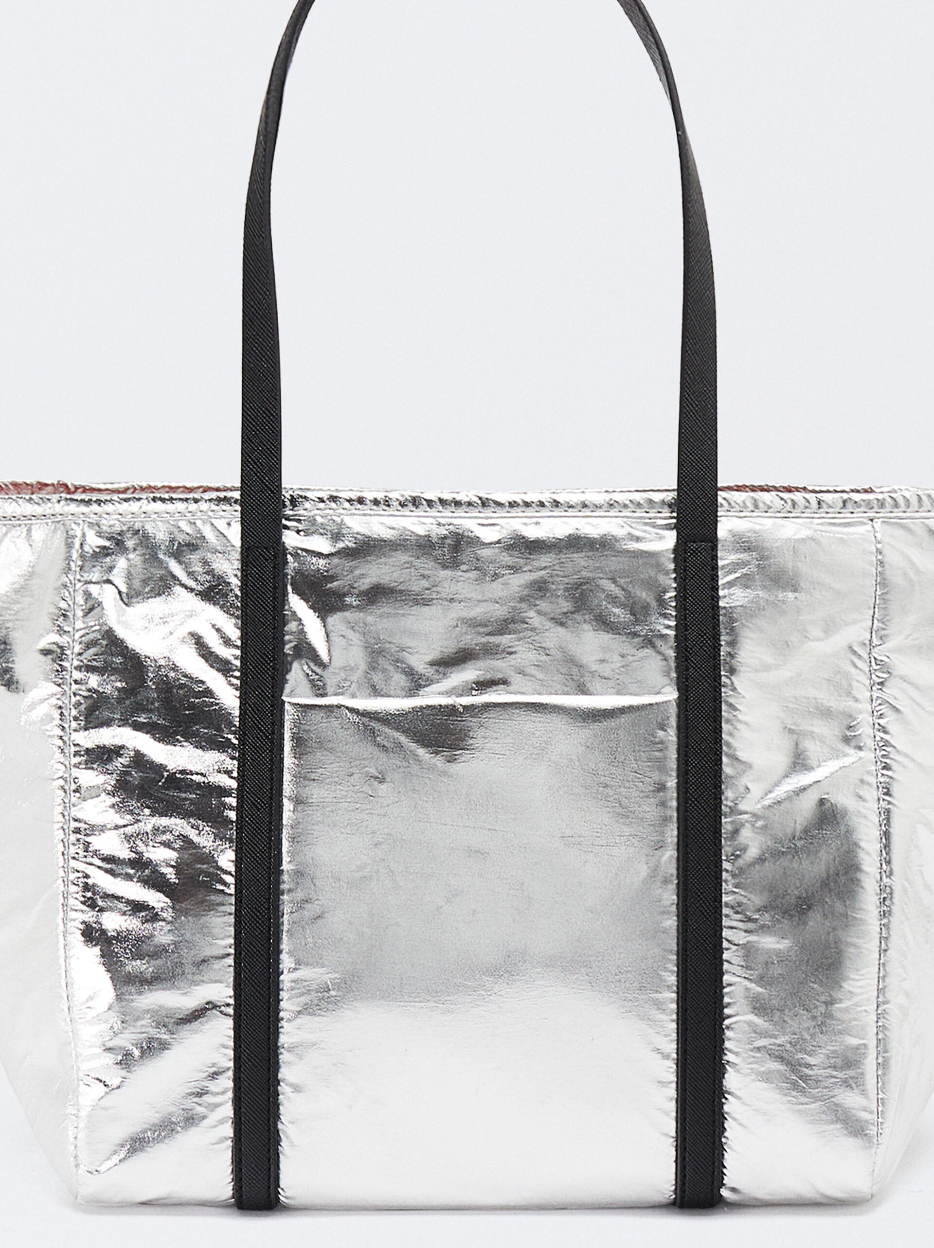 Personalized Metallic Shopper Bag M image number 4.0