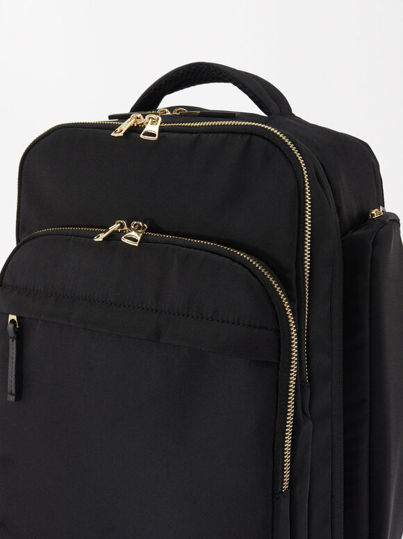 Online Exclusive - Nylon Cabin Backpack, Black, hi-res