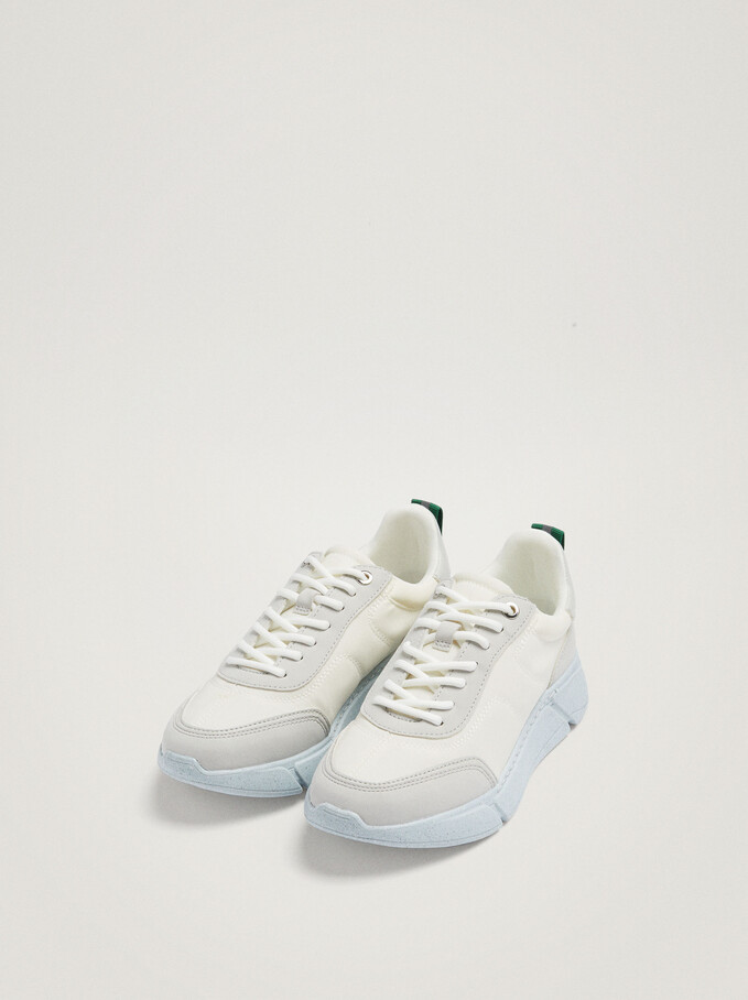 Reflective Trainers, White, hi-res
