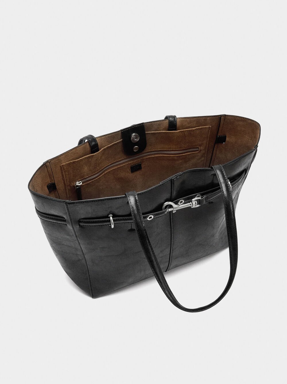 Mala shopper cinto com mosquetão