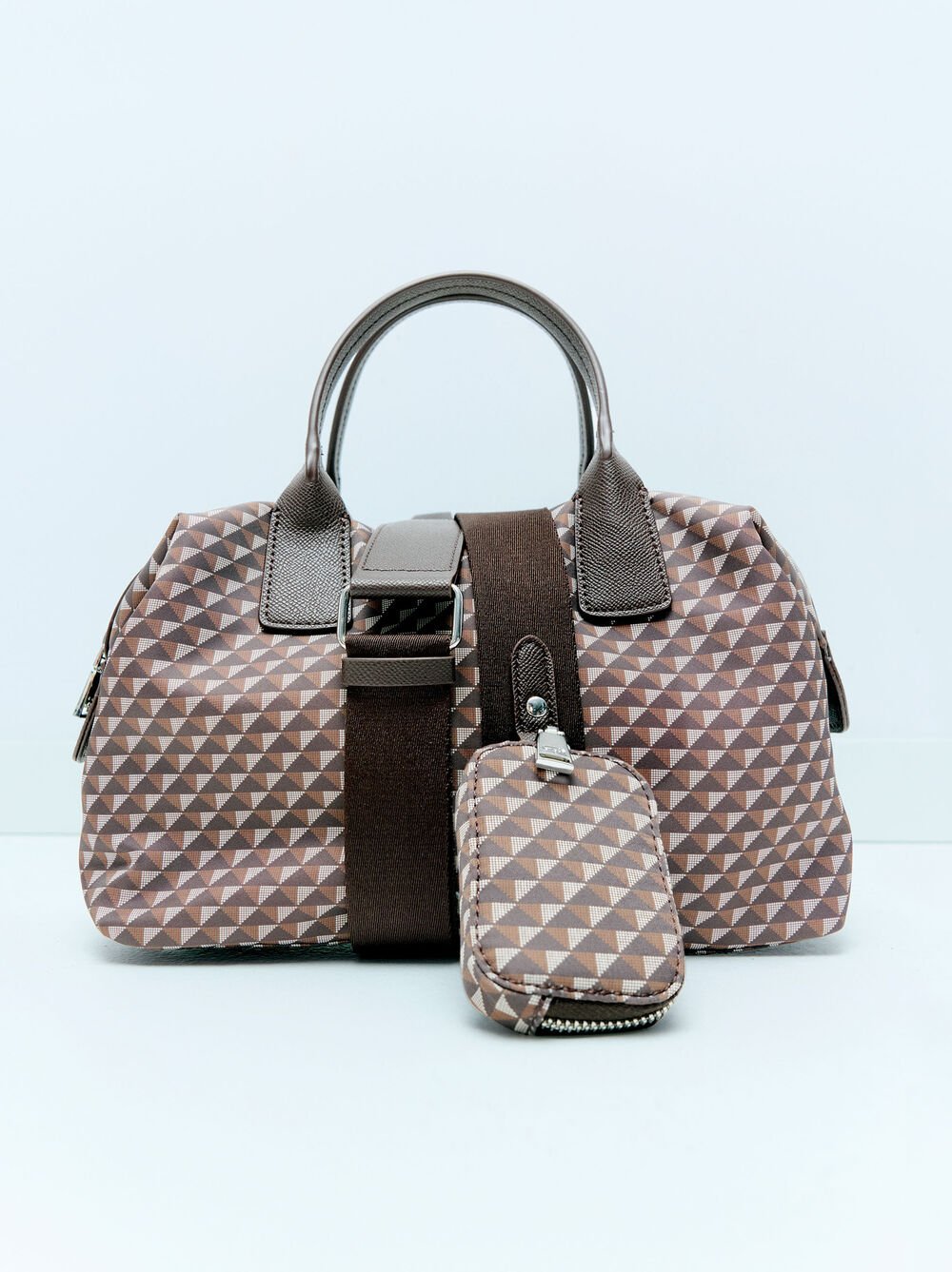 Tote-Tasche aus bedrucktem Nylon
