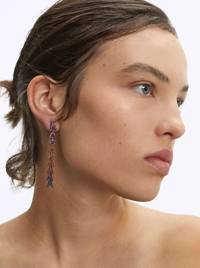 Earrings With Zirconia