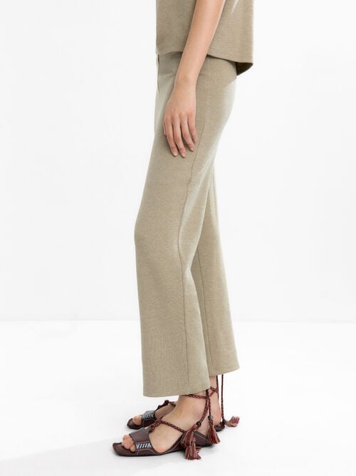 Pantalon avec taille élastique