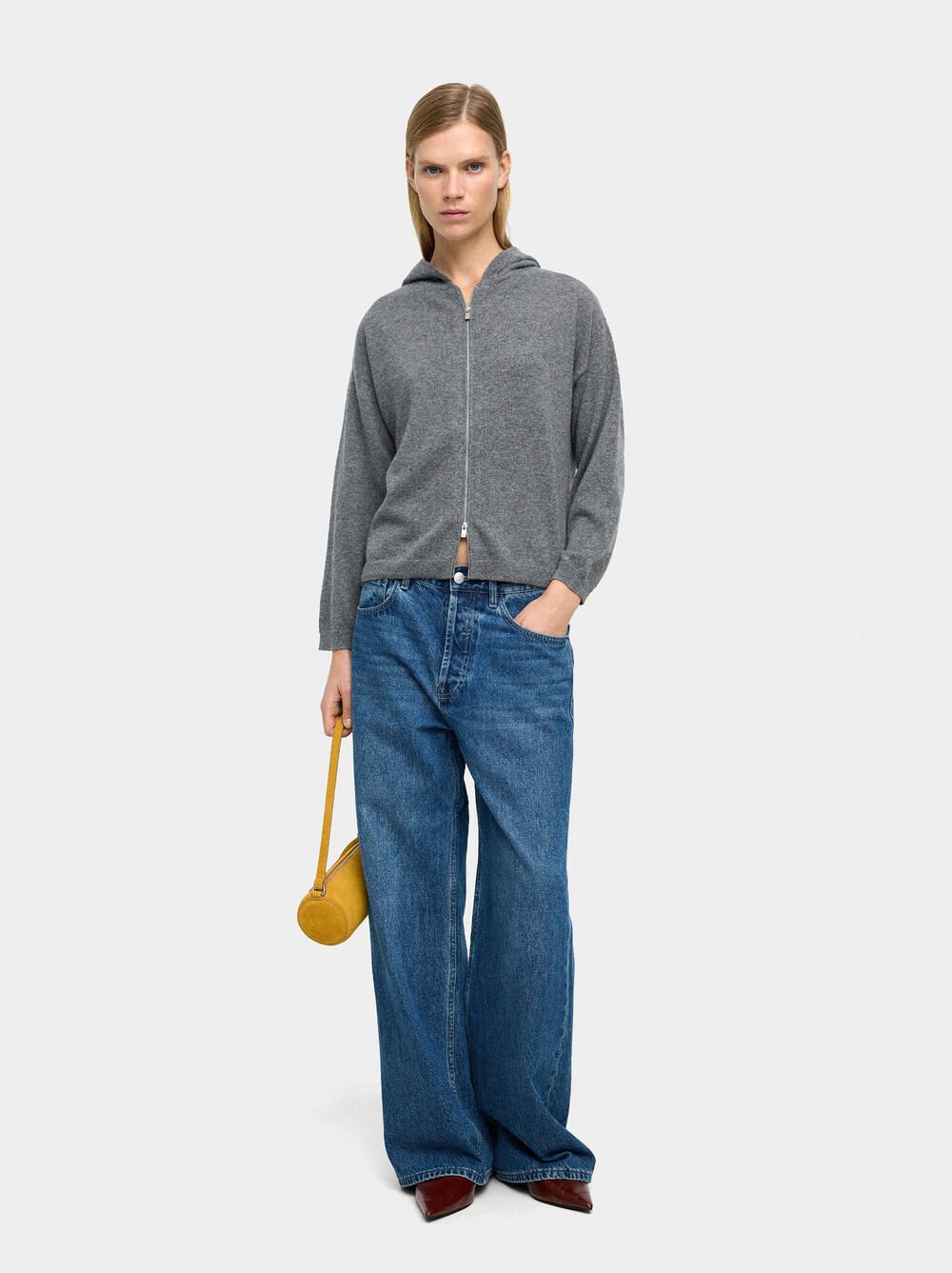 Cardigan with 100% cashmere